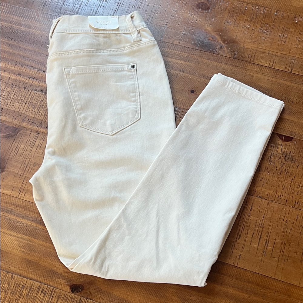 Curve appeal Cream minimalist jegging Skinny Jeans 8/29